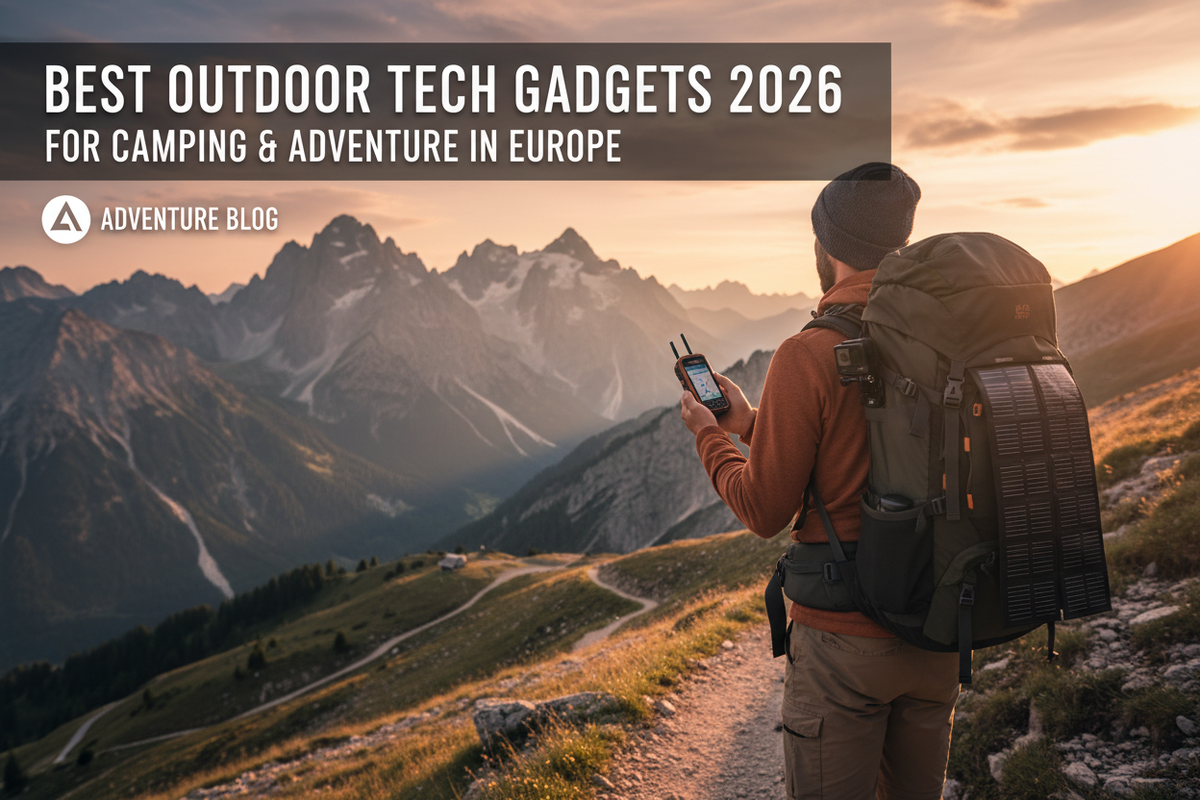 Les meilleurs gadgets technologiques de plein air 2026 : Équipements de camping et d'aventure pour les Européens