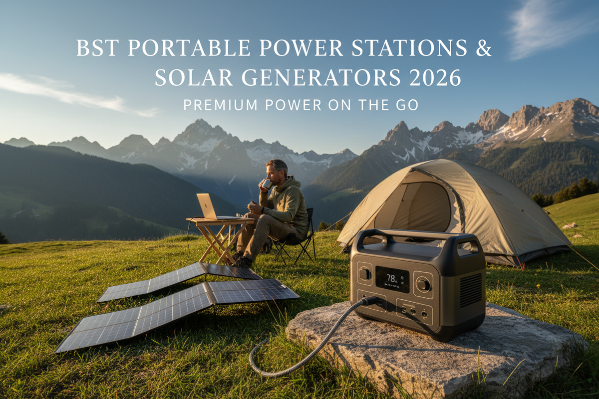 Meilleures stations d'énergie portables 2026 : Générateurs solaires pour la maison et l'extérieur