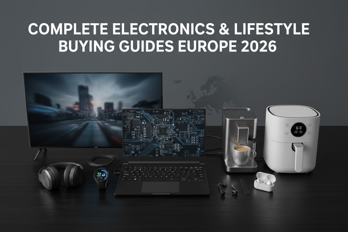 Guides d'achat complets pour l'électronique et le style de vie en Europe (2026)