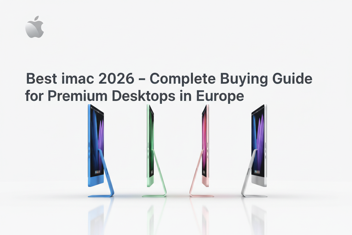 Meilleur iMac 2026 : Guide d'achat complet des ordinateurs de bureau haut de gamme en Europe