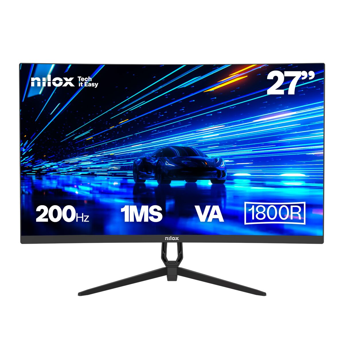 Nilox Gaming Monitor Nilox Nxm27Crv2001 Full Hd Lcd 27"