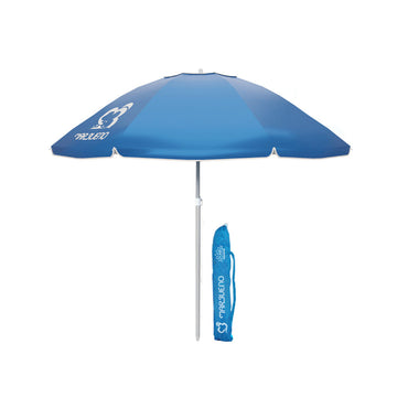 Beach parasol Marbueno Light Blue 220 cm