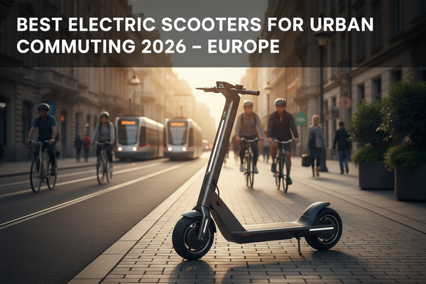 Meilleures trottinettes électriques pour les trajets quotidiens en 2026 : Guide d'utilisation urbaine pour l'Europe