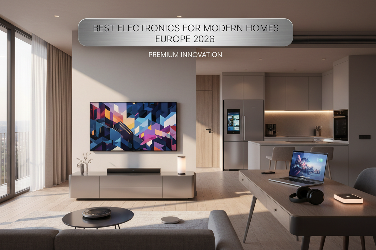 Meilleurs appareils électroniques pour les maisons modernes en Europe : Guide d'achat complet 2026
