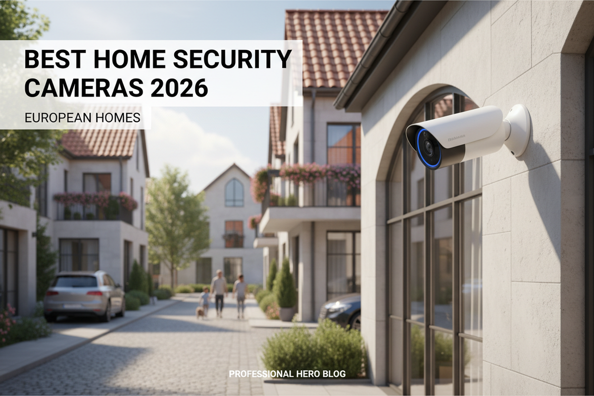 Meilleures caméras de sécurité résidentielle 2026 : Systèmes de surveillance intelligents pour l'Europe