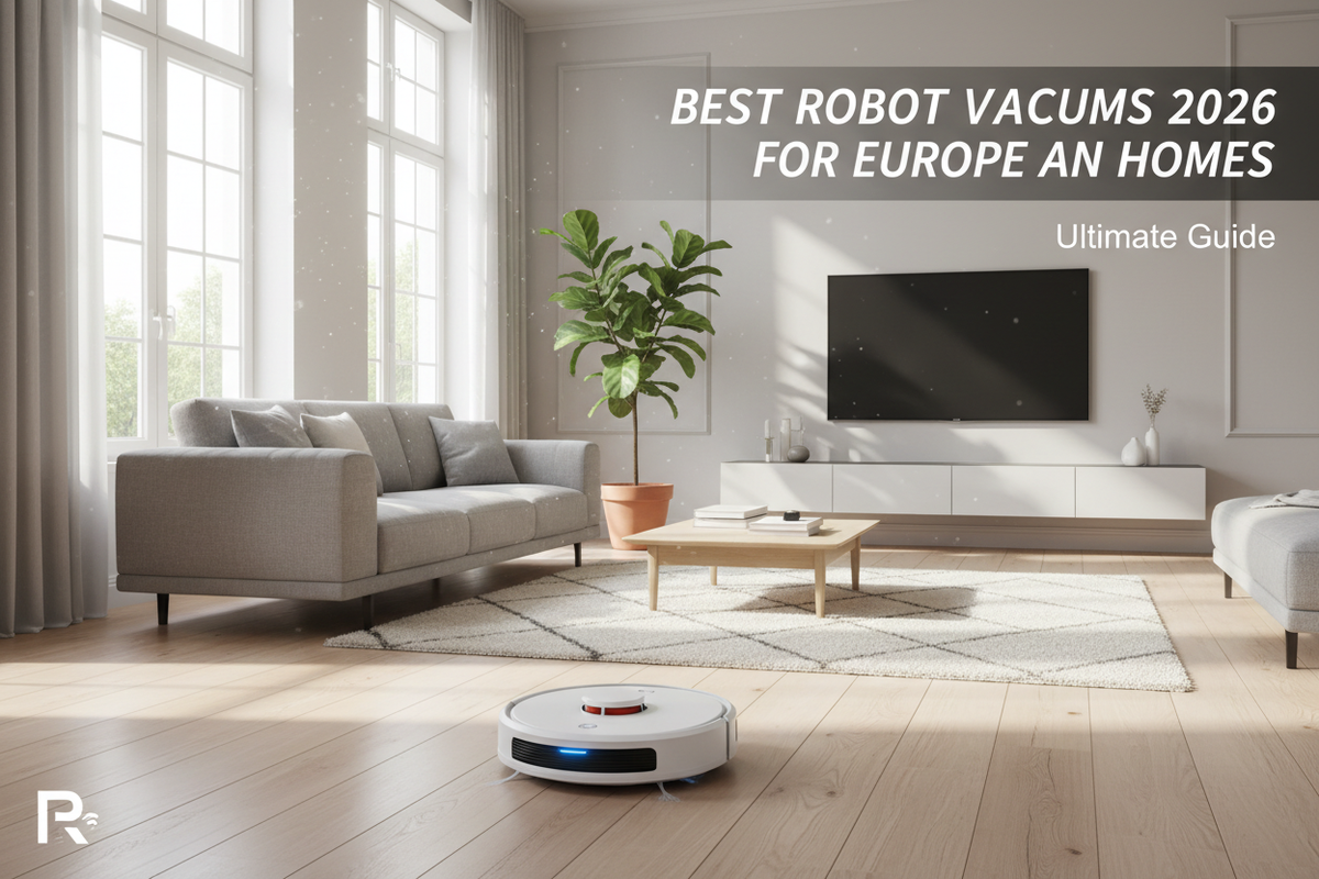 Meilleurs aspirateurs robots 2026 : Guide d'achat complet pour les foyers européens