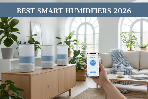 Meilleurs humidificateurs intelligents 2026 : Meilleurs modèles pour un air sain dans les maisons européennes