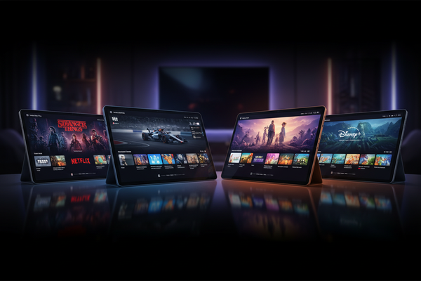 Meilleures tablettes pour le divertissement et le streaming en Europe 2026