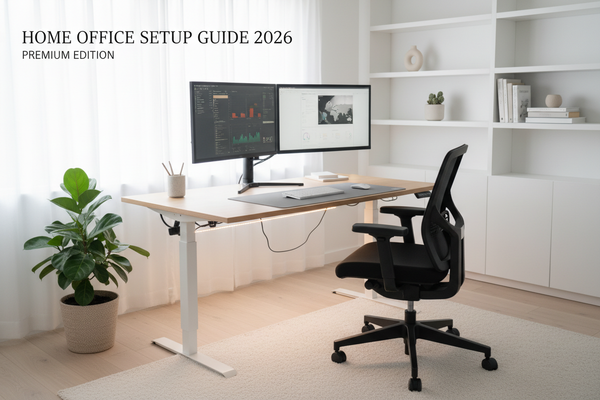 Guide d'aménagement de votre bureau à domicile 2026 : Créez votre espace de travail idéal