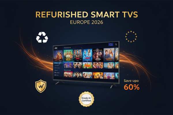 Meilleurs téléviseurs intelligents reconditionnés en Europe 2026 – Offres OLED, QLED et 4K