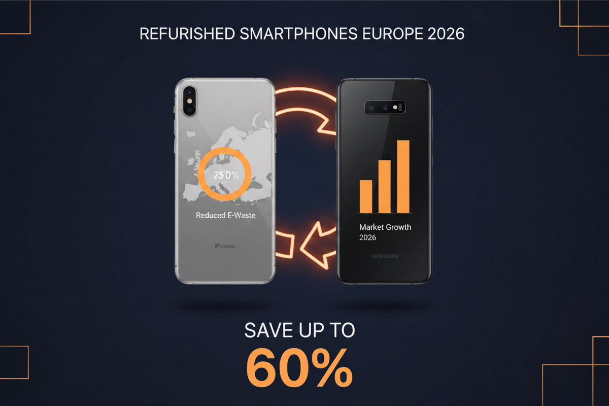 Meilleurs smartphones reconditionnés en Europe 2026