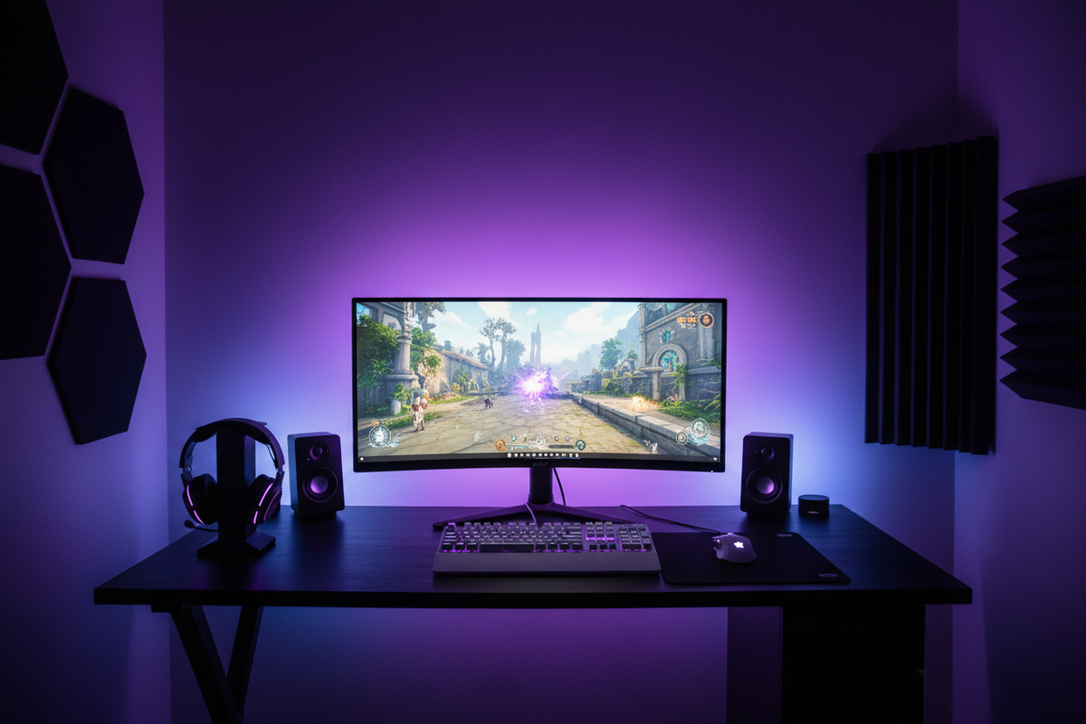 Configuration de bureau de jeu : Comment créer l'espace de travail de jeu parfait (Guide 2026)