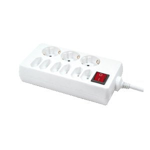 Logilink Power Strip 9 Plugs 1,5 Metres 250V / 16A White