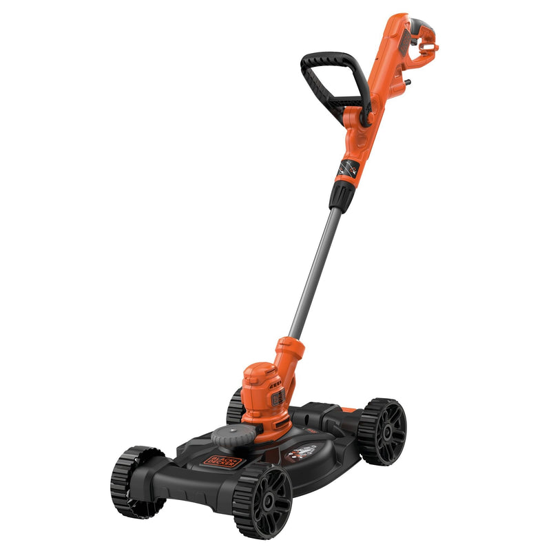 Black + Decker Set Multicortadora 3 1 BESTA530CM-QS, Lawnmower Orange/Black 550W, Included Chasis Lawnmower BE