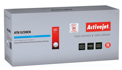 Activejet Cartridge Toner ATK-5230CN Spare Part Kyocera TK-5230C Supreme 2200 Páginas Blue — image 1