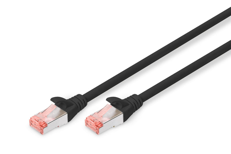 Digitus Network Cable AWG27 CAT.6 S/FTP Lszh 0.25M Black DK-1644-0025/Bl