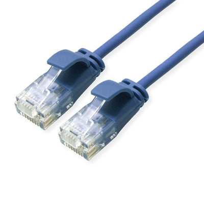 Roline Green UTP Network Cable CAT.6A (class Ea), Lsoh, Slim, Blue 5M — image 1