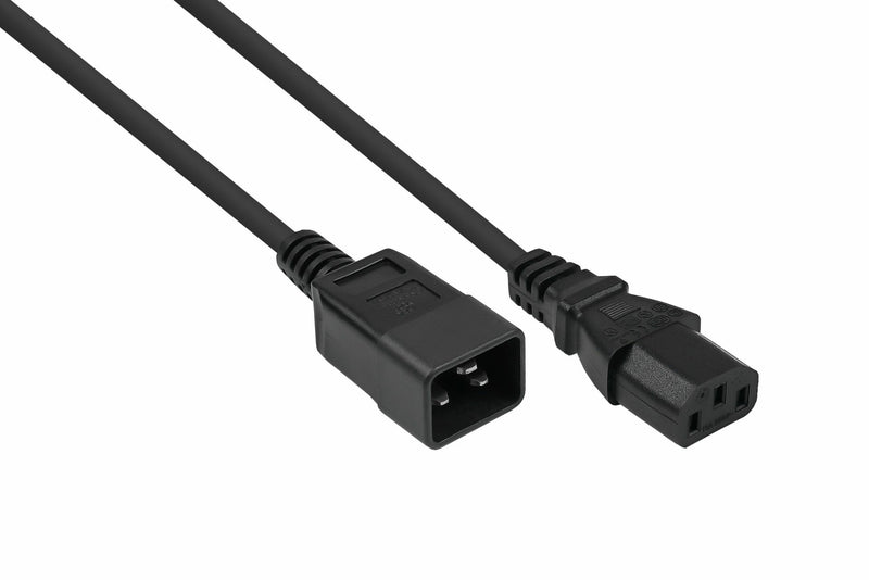 Kabelmeister Cable Alargador IEC C20 An C13 Black 0,5M
