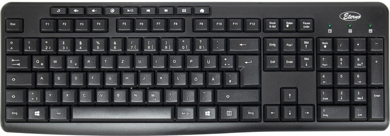 Inter-tech Tas KB-208-II Keyboard + Ratón-set, Wireless