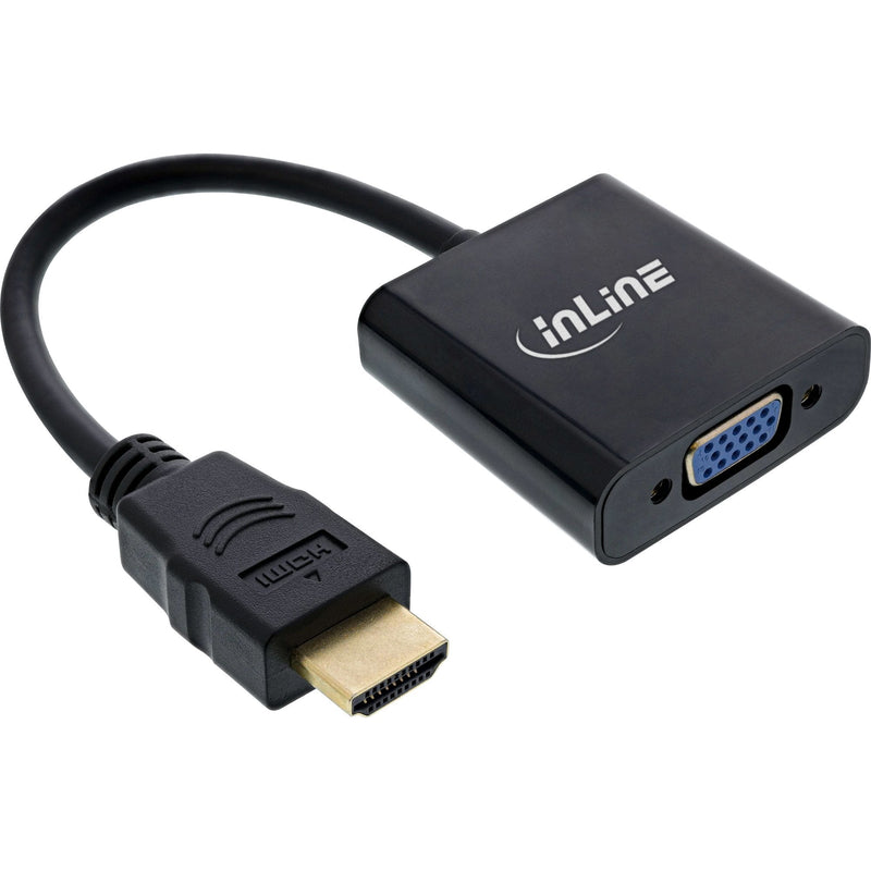 Inline Cable HDMI a VGA, With Audio