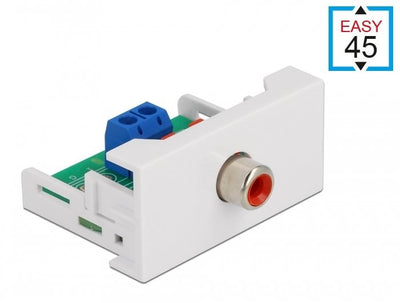Delock Easy 45 Module Rca Port Female 22,5 X 45MM — image 1