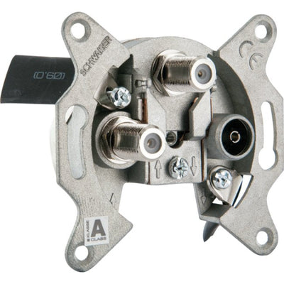 Schwaiger Socket Única Dos Conexiones Sat-zf 2 dB — image 1