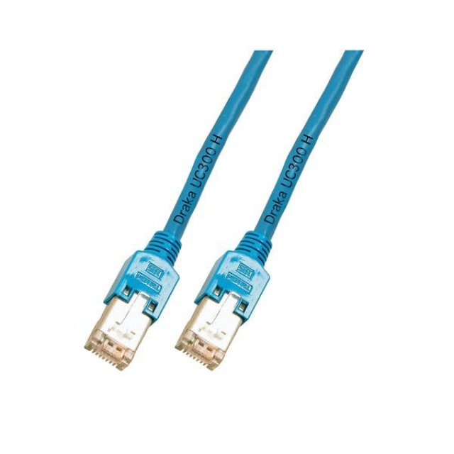 Efb RJ45 Network Cable CAT.5E F UTP Lszh Draka UC300 TM11 Blue 1M