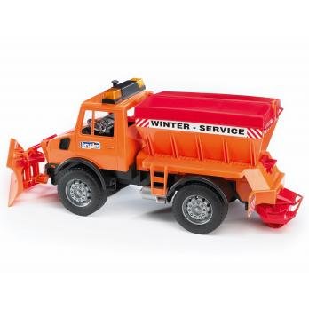 Bruder Camion Unimog MB With Quitanieves - Escala 1:16 02572