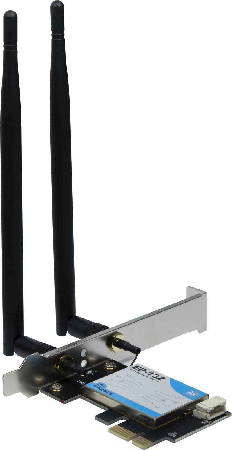 Inter-tech Wi-Fi 5 PCIE Adapter EP-132 Antenna Bluetooth 4.2