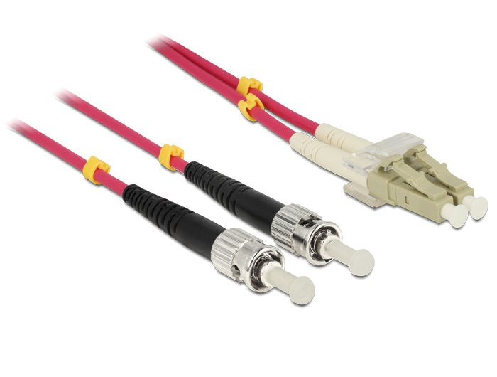 Delock Cable Fibre Optic Lc St Multimode OM4 1M