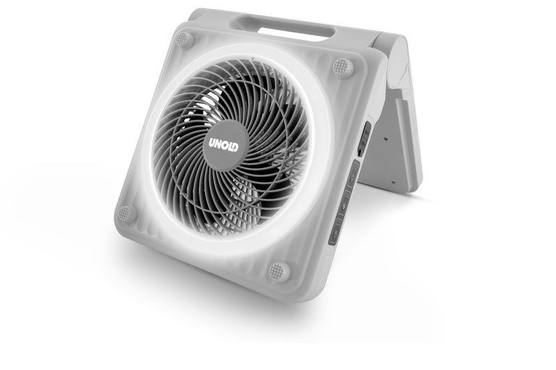 Unold Solarventilator Camping 86517 Grey 20CM Fan Mano