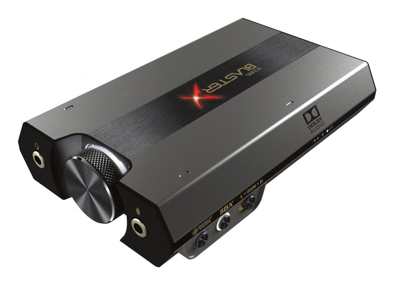 Creative Sound Blasterx G6 Usb-c, Card Sound Black 70SB177000003