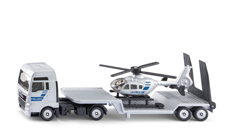 Siku Super Man Lkw With Polizei Helikopter 10175900000