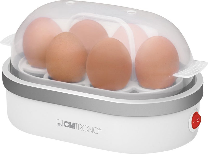 Clatronic Cuecehuevos Ek 3497 - 6 Huevos Cocidos, 400W, Colour White