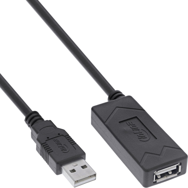 Inline® USB 2.0 Active Extension, USB-A Male/Female, 7.5M