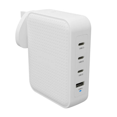 Hyperjuice Power Adapter 145 Watts Connectors Output 4 White — image 1