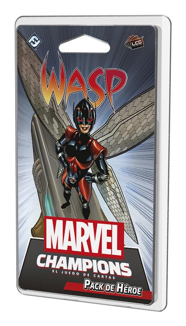 Set Of Cartas Marvel Champions: Wasp 60 Cartas Pegi 14