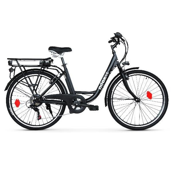 Nilox Bicicleta J5 250W 55KM 25KMH Black 22KG 90KG