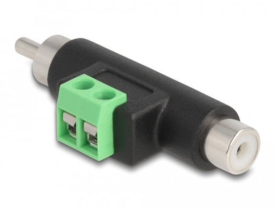 Delock Adapter Rca Male And Rca Female a Bloque Terminals — image 1
