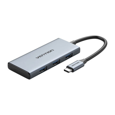 Vention Docking USB Type-c Toohb 1x HDMI 3x USB 1XLECTOR Cards SD And microSD Grey — image 1