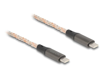 Delock 88288 USB 2.0 USB Cable Type-c™ Male a Male PD 3.0 100W With Iluminación Rgb, 1,20M — image 1