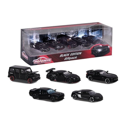Set 5 Coches Black — image 1