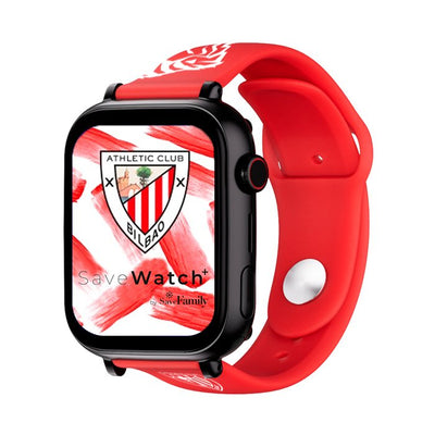 Savefamily Watch Smart Kids Savewatch Plus Edition Athletic Club With GPS And Llamada - Strap Silicone Red — image 1