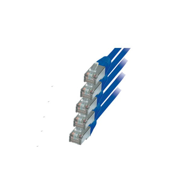 S-conn CAT.6 S/FTP 1M Network Cable Blue CAT.6 S/FTP (s-STP)