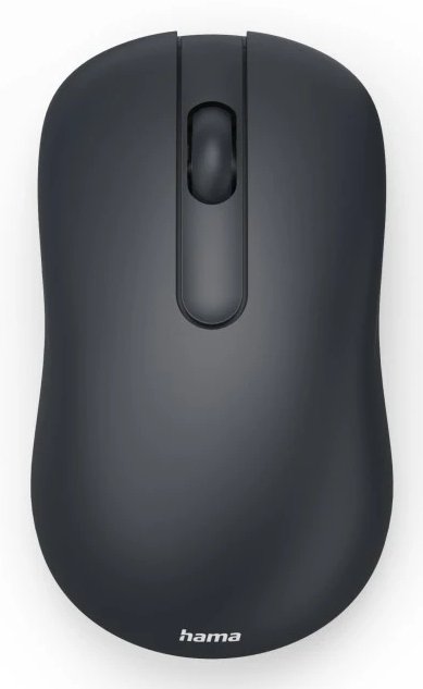 Hama Mouse WM-100 Optico Wireless 1200DPI - 3 Buttons - USB-A RF 2.4GHZ - Quiet - Uso Ambidiestro - Rango 10M