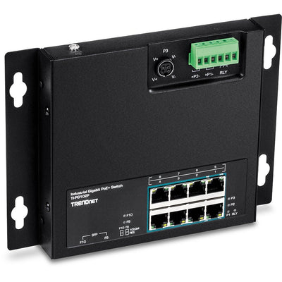 Trendnet Switch 10PORT Gbit Unman. PoE + Fa Metal — image 1
