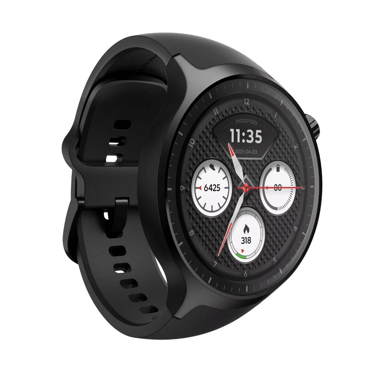 Motorola Smartwatch Motorola Moto Watch 47Mm Black 1,43" 47 Mm 46 Mm Ø 47 Mm
