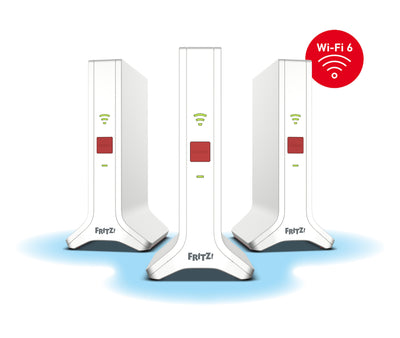 Mesh Set 4200 Double Band (2,4GHZ 5GHZ) Wi-Fi 6E (802.11AX) Red White 2X2/4X4 — image 1