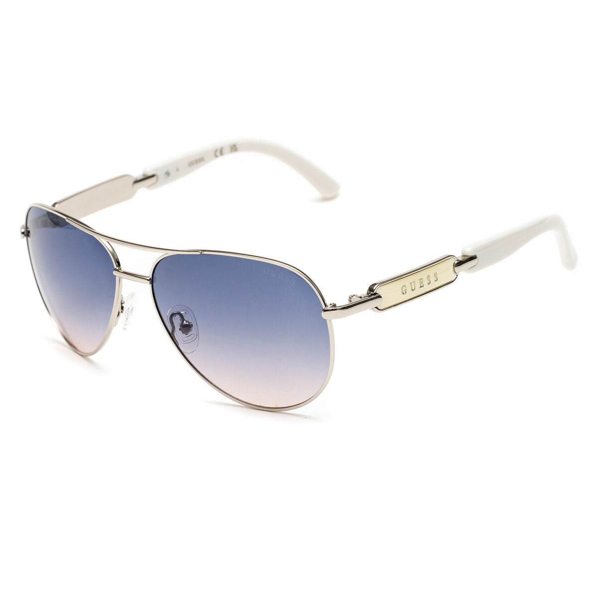 Guess Ladies' Sunglasses Guess Gu7295-6010W Ø 60 Mm