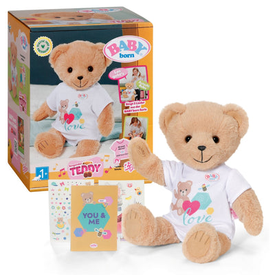 Zapf Creation Baby Born® Singing Teddy German Plush Toy 837962 — image 1